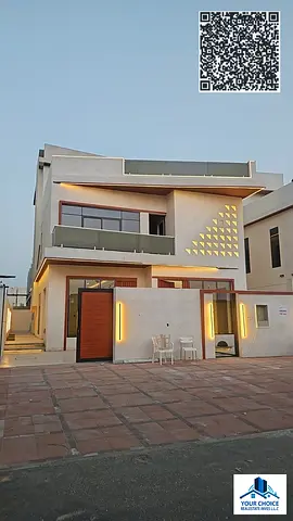 Luxury Modern 6 Bedrooms Villa Available for Sale in Al helio 2 Ajman UAE