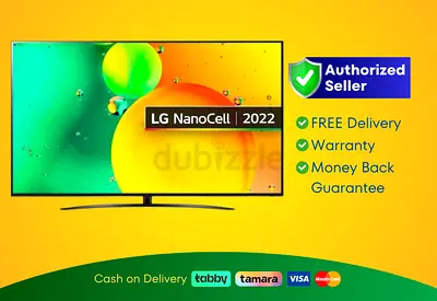 LG 70 inch Smart TV Nanocell 4K - Brand New | Warranty | FREE Delivery |