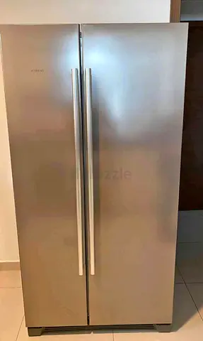Side-by-side Stainless Steel Refrigerator - Good Condition