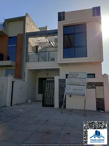🏡✨ Townhouse Villa for Sale in Al Helio 2 – Ajman ✨🏡 An excellent opportunity to own a modern townhouse villa with super deluxe finishing, located