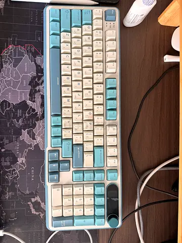 RK Royal Kludge S98 Mechanical Keyboard with Smart Display Button, Top Mount 96% Wireless Mech