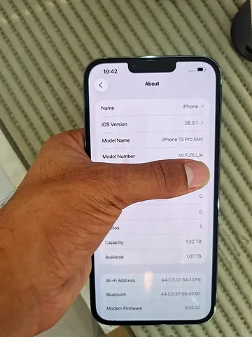 Apple iPhone 13 Pro Max - 1TB Storage