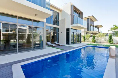 Vacant Villa with Pool & Green View