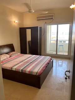 Private Room with Balcony For Rent in Karama