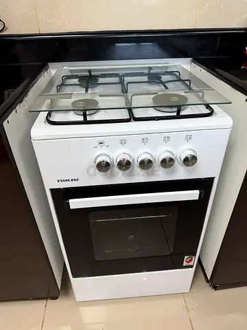 Nikai 4-Burner Gas Stove + Cylinder Set for Sale – AED 780 (Negotiable)