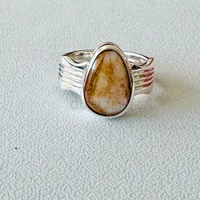 Certified Natural Yellow Star Sapphire (Mogok) Silver Ring