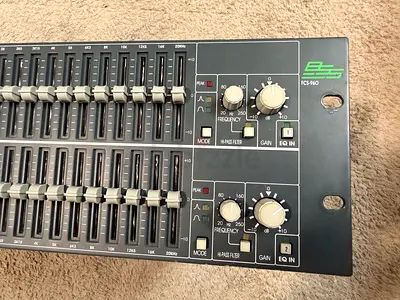 BSS FCS-960 Dual Mode 31-Band Graphic Equaliser - Pro Audio Rack