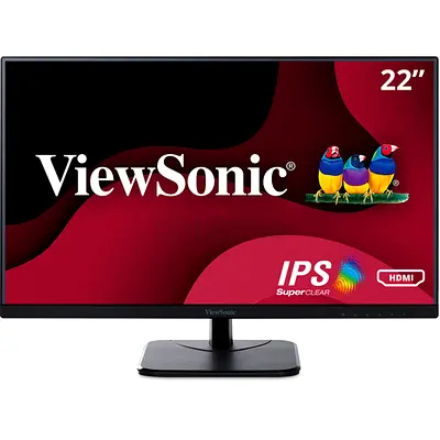 (2024 Model) ViewSonic 22 Full HD 75Hz IPS Monitor (VA2256-MHD)