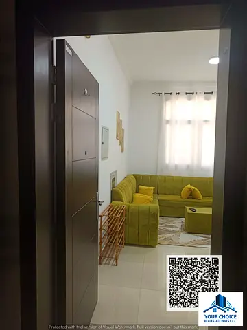 🏡 للإيجار – شقة مفروشة غرفة وصالة في البستان – عجمان ✨ فرصة مميزة للسكن براحة وبتكاليف منخفضة!