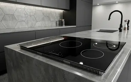 Brand New Omega 90cm Induction Cooktop – 5 Zone Built-In Hob