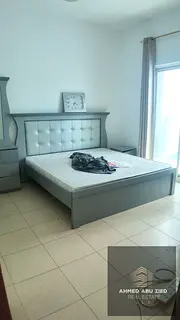 Stunning semi-furnished 2BHK for yearly rent in City Towers, Al Naimiya 3. Open-view balcony, prime