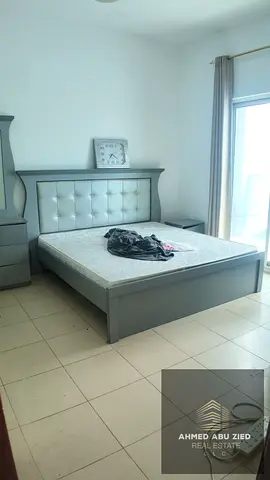 Stunning semi-furnished 2BHK for yearly rent in City Towers, Al Naimiya 3. Open-view balcony, prime location near all services.