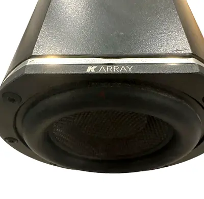 K-Array Compact 6.5in dual subwoofer for home and car