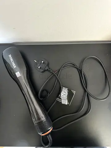 DOSCHER Electric Hair Straightening Brush - Used, Good Condition