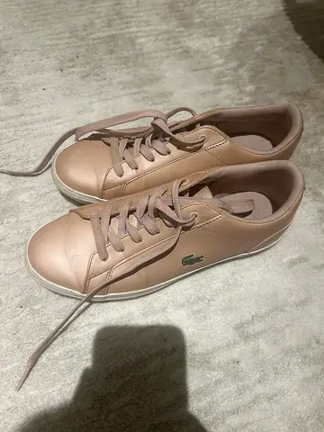 Lacoste womens leather sneakers, size available