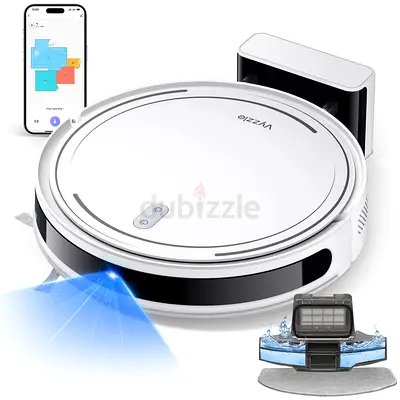 Vyzzle D10 Robot vacuums and Mop Navigation  Smart Mapping App/Alexa Control