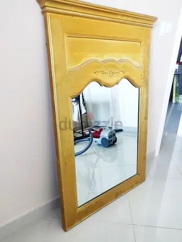 Vintage wooden mirror