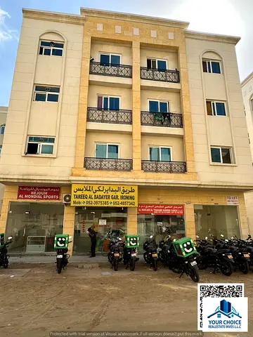 C    للتملك الحر لموطني دولة الامارات ودول مجلس التعاون الخليجي  Building G+3 For للبيع بناية ارضى و 3 طوابق+