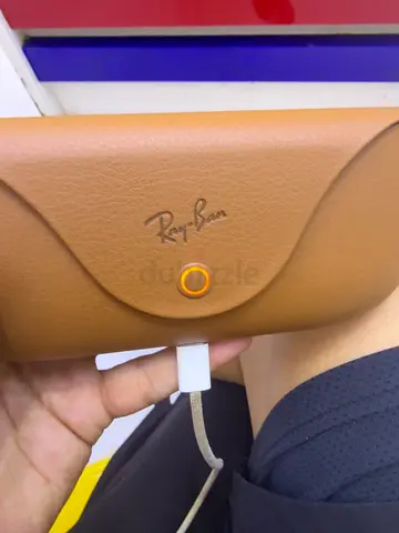 Ray-Ban Sunglasses Case (Brown) - Authentic-looking hard case meta glass 2