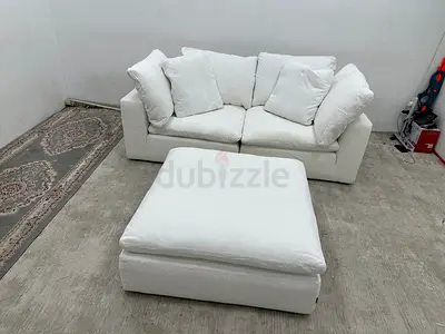 As like new condition the loom collection three pieces sofa
