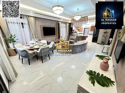 استلم فيلتك جاهزة للسكن شامل كل شئ - تقسيمات داخلية واسعة جدا وتشطيبات فندقية وتكيف مركزي تملك حر لجميع الجنسيات