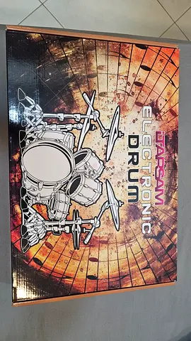 Tarsam Bluetooth Electronic Drum Kit (NEVER USED- BRAND NEW) Complete Set With Pedals Sticks