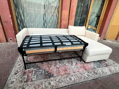 Ikea vimle L shape sofa bed with mattress