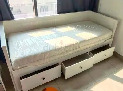 Ikea hemnes day bed with mattress 2