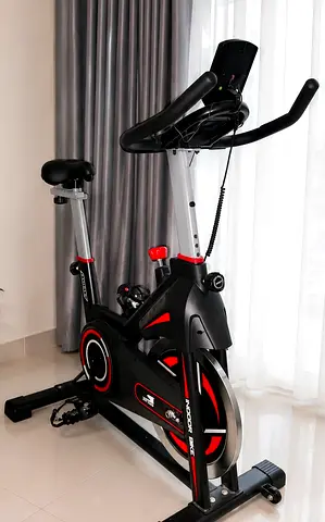 Sky Land Upright Exercise Bike with Basic LCD Console - Brand New