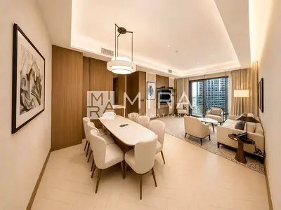 Largest LR | Burj & Fountain view | Mid floor