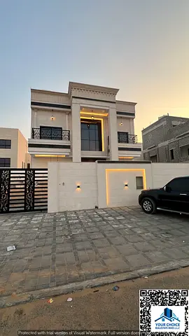 Luxury villa for sale in Al Helio 2, Ajman – an ideal opportunity for upscale living or a secure investment, in a tranquil location close to all essen