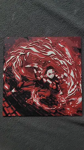 Demon Slayer Anime Art 3D printed Acrylic  - Single Wall Illustration
