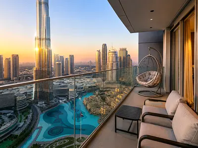 FULL BURJ KHALIFA & FOUNTAIN VIEW | LUXURY 4BR + MAID | OPERA GRAND
