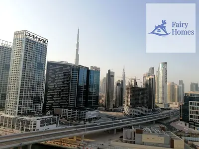 إطلالة على القناة والبرج | شقة بغرفة نوم واحدة | شرفة
