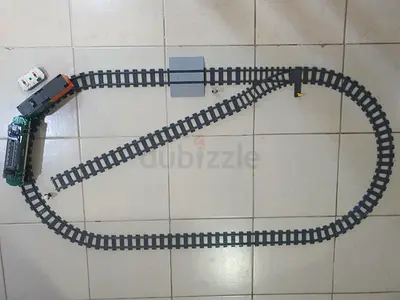 Lego 60198 Partial Train Set with Big Cargo Train