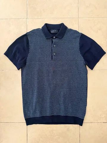 NEXT polo shirt (navy blue) - Age 12