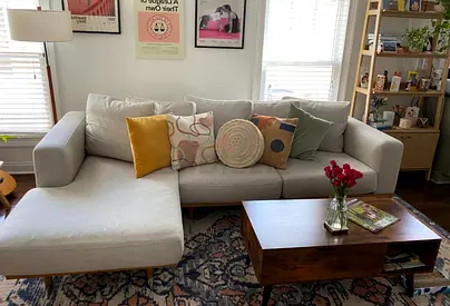 West elm Newport L shape sofa