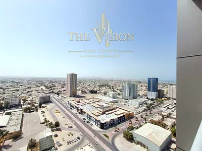 2BR Resale | City Tower C1 | Closed kitchen Sharjah view