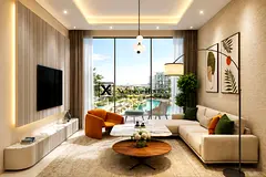 Waterfront 1BR Apartment | Furnished | Pool &amp; Park Views