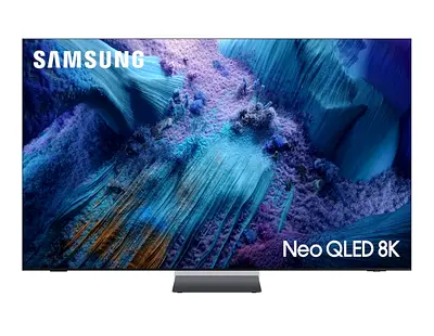 Samsung 75 Inch Neo QLED TV, QN990F, 8K, Mini LED, NQ8 AI Gen3 Processor, 8K AI Upscaling Pro, Wirel