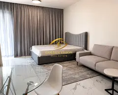 Furnished Studio | Pool &amp; Partial Beach View | Ready to Move