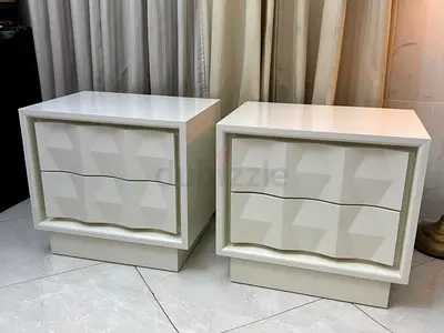 West Elm Carved Pattern Nightstands (26)