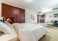 Fully Furnished Studio | 631 Sq. Ft. | Gym & Sauna | Prime Location | Conqueror Towers | AED 350