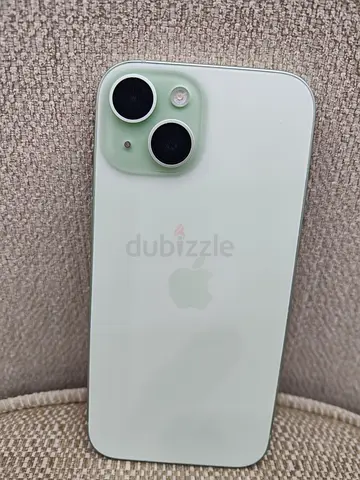 Apple iPhone 15 -128 (Green) — Good Condition, Dual Camera — Unlocked