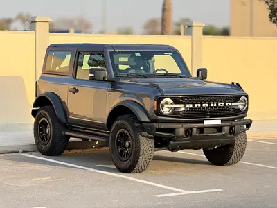 Ford Bronco wild track 2023 Gray Gcc Under warranty  service contract