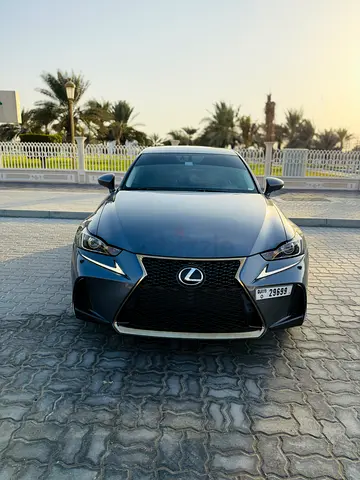 Lexus IS 350 2017 GCC Specs - F-Sport Package - Immaculate Condition