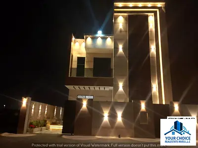 فيلا فاخرة للبيع في الحليو 2 بعجمان بموقع مميز قريب من شارع محمد بن زايد، تصميم عصري ومساحات واسعة تناسب العائلات، تشطيبات راقية وتملك حر لجميع الجنسي