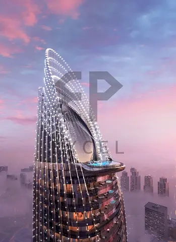Rooftop Infinity Pool Burj Views | Smart Living