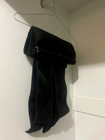 Black Small Size Velcro And Zipper Corset