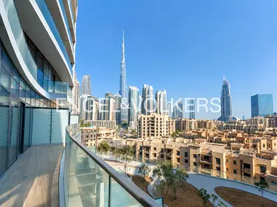 Burj Khalifa View | Large Balcony | Maids Room